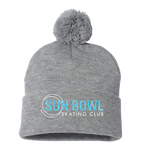 Sun Bowl Skating Basic Pom Pom Toque