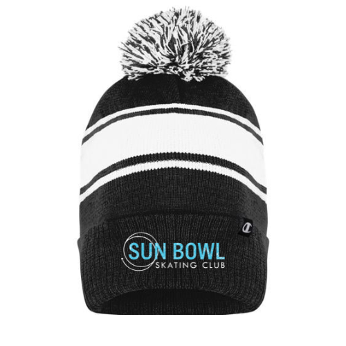Sun Bowl Skating pom pom toque