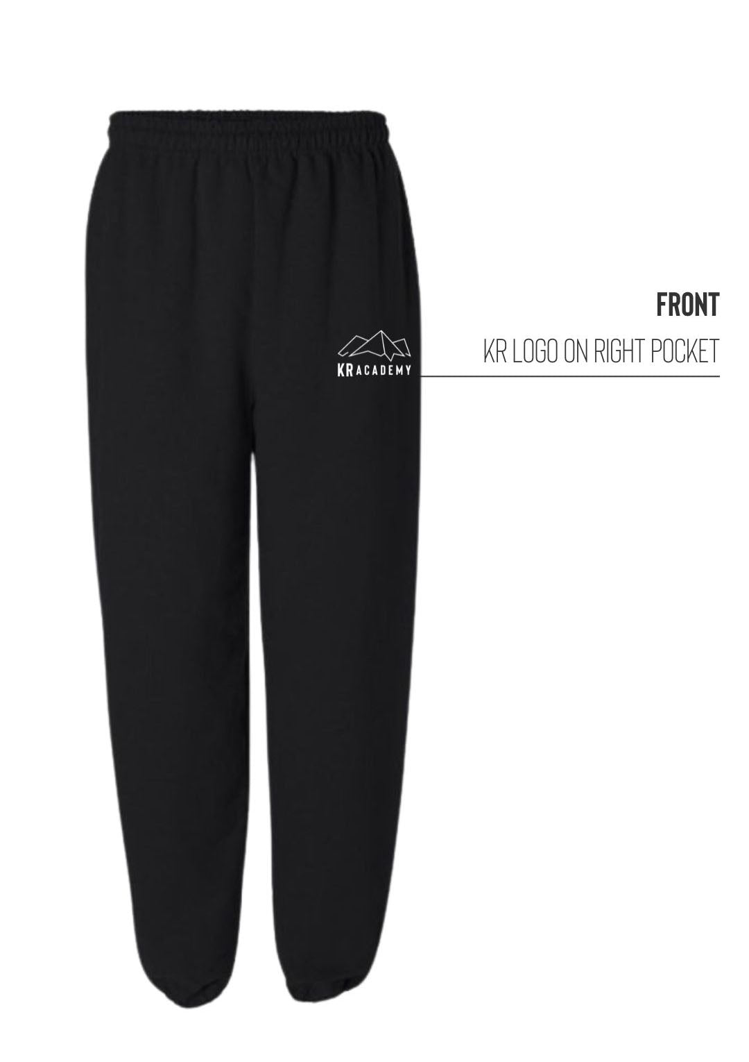 Black sweatpants